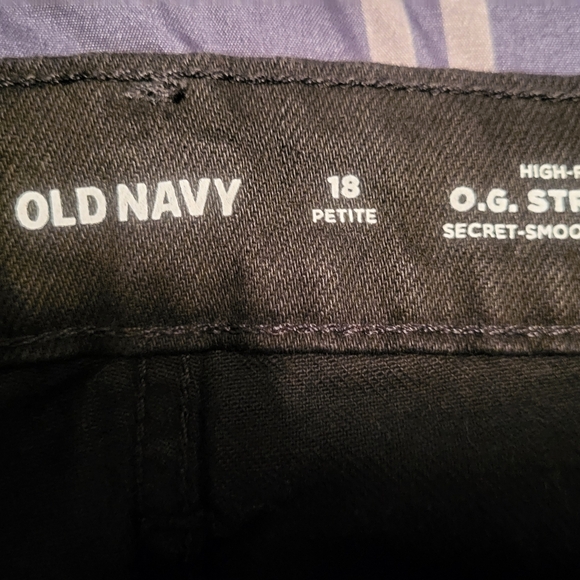 Old Navy Black and Blue Jeans Bundle- 3 Pack Size 18 - Picture 2 of 4